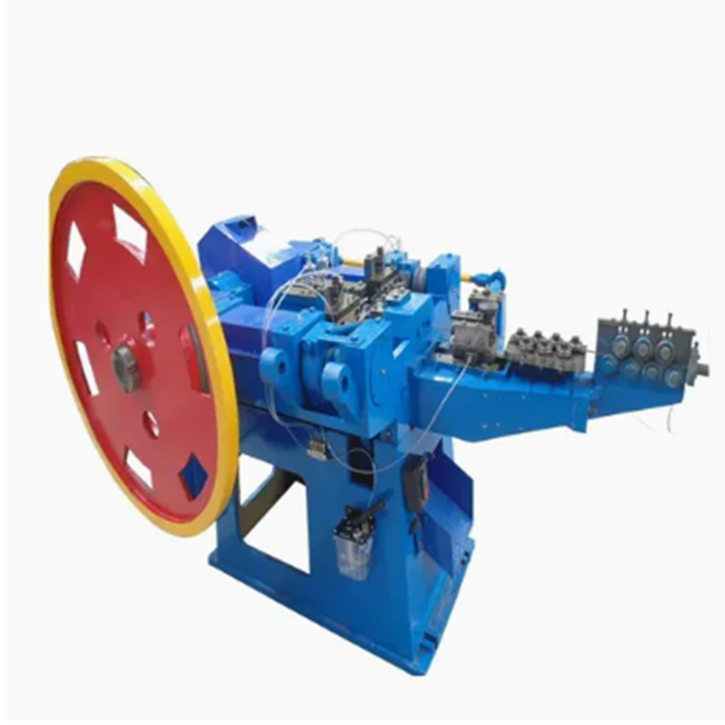 Mažo triukšmo ir didelės spartos nagų gamybos mašina