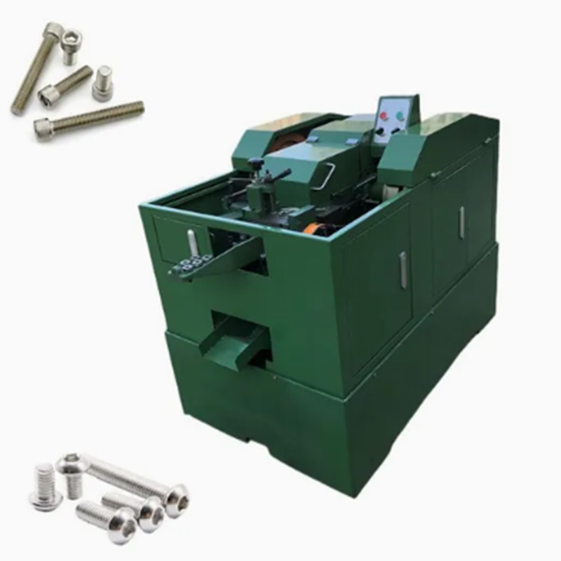 Savaiminio gręžimo sraigtinio šaltojo sriegimo mašina